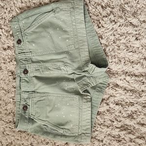 A&F Women's Low Rise Boyfriend Fit Shorts. Sz 6